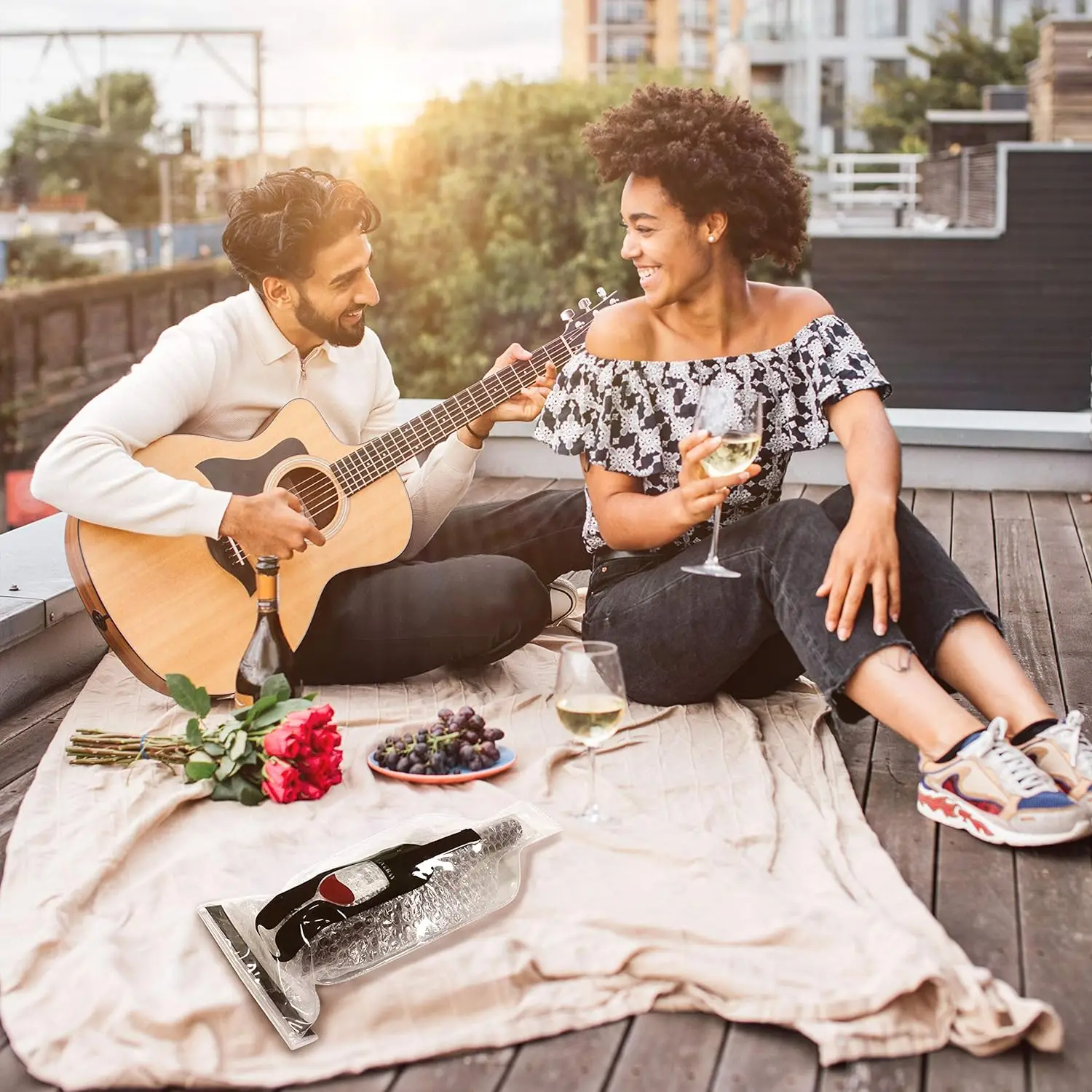 5 Pack Reusable Wine Bag for Travel Wine Bottle Protector Sleeve for Airplane Car Cruise Protection Luggage Leak-proof - Image 6