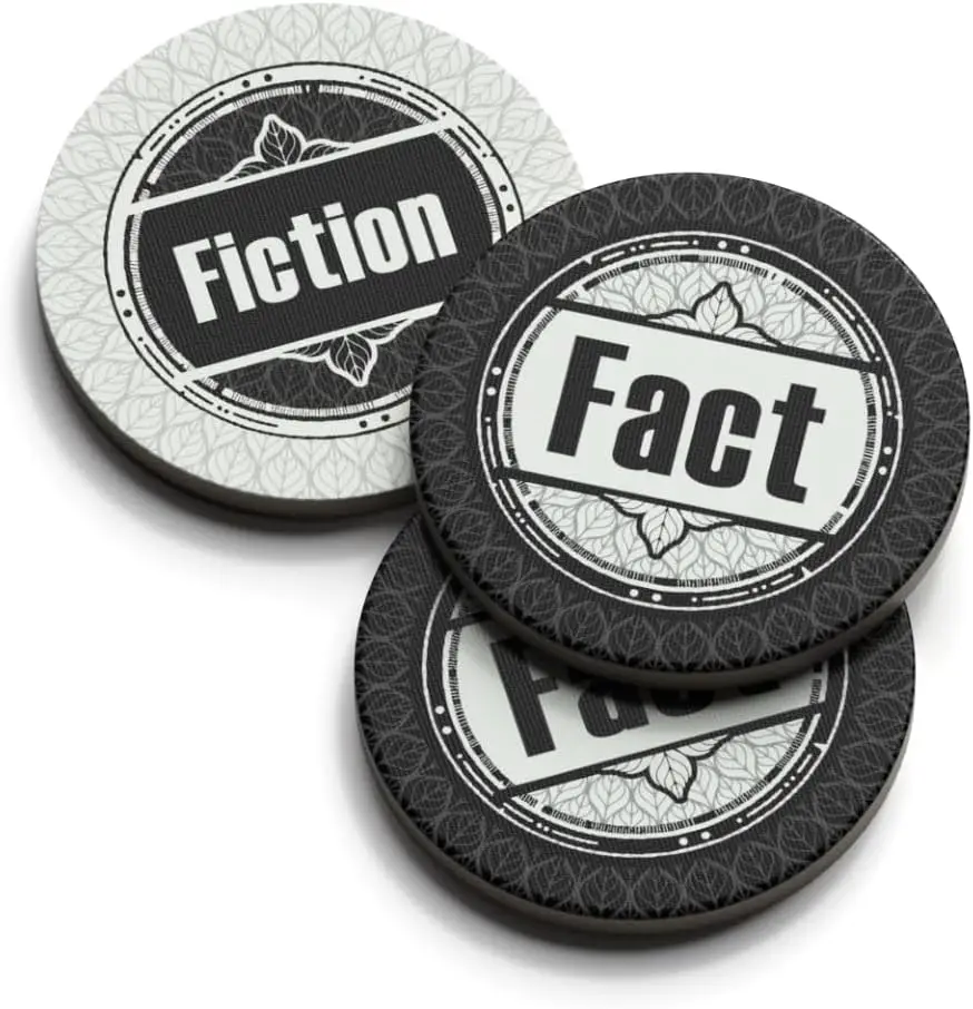 ALLPLAY Fiction - A Wordle-Inspired Board Game for Adults and Familes with Deception - Approachable and Fun Strategic Party Game in Small, Travel-Size Box (5" x 5" x 2") - Image 6