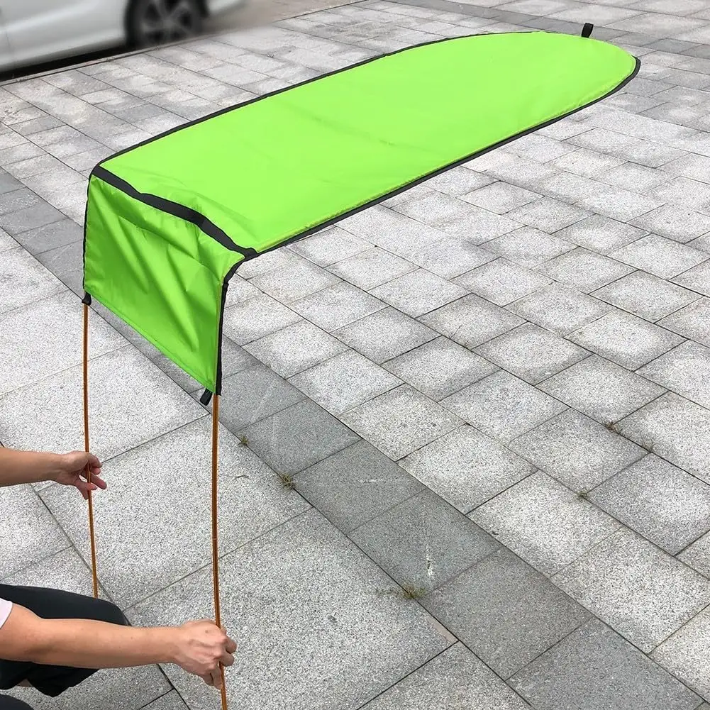 Canoe Kayak Boat Sun Shade Canopy Kayak Sun Shade Canopy Foldable Kayak Umbrella Canoe Awning Sun Shade Canopy for Kayak Outdoor Boat Canoe Fishing(Orange), 3D2Z6JN70805OF73E8E08N6I7 - Image 5