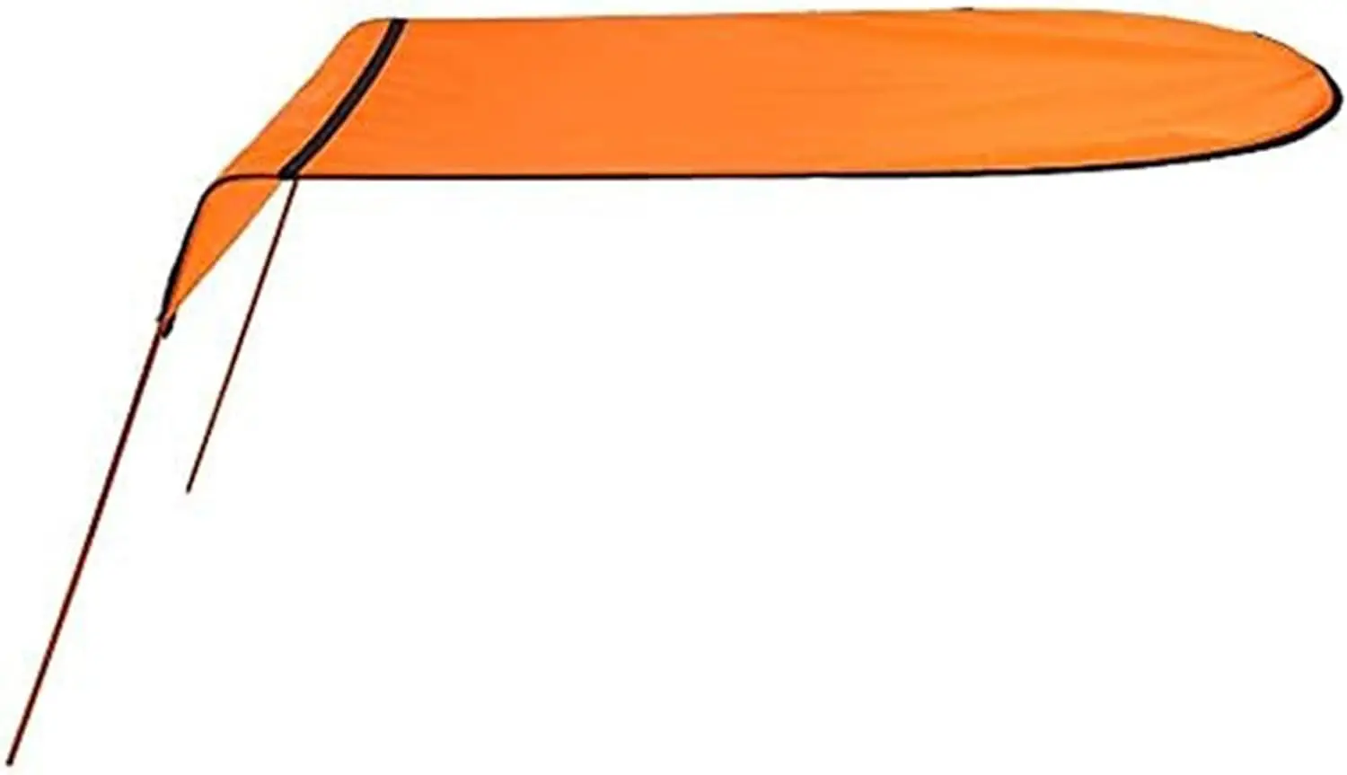 Kayak Shade,Kayak Umbrella Sun Protection Kayak Shade Rain-proof 49in Boat Shades Canopy with Elastic Band Outdoor Boat Umbrella for 1-2 People, Orange - Image 8