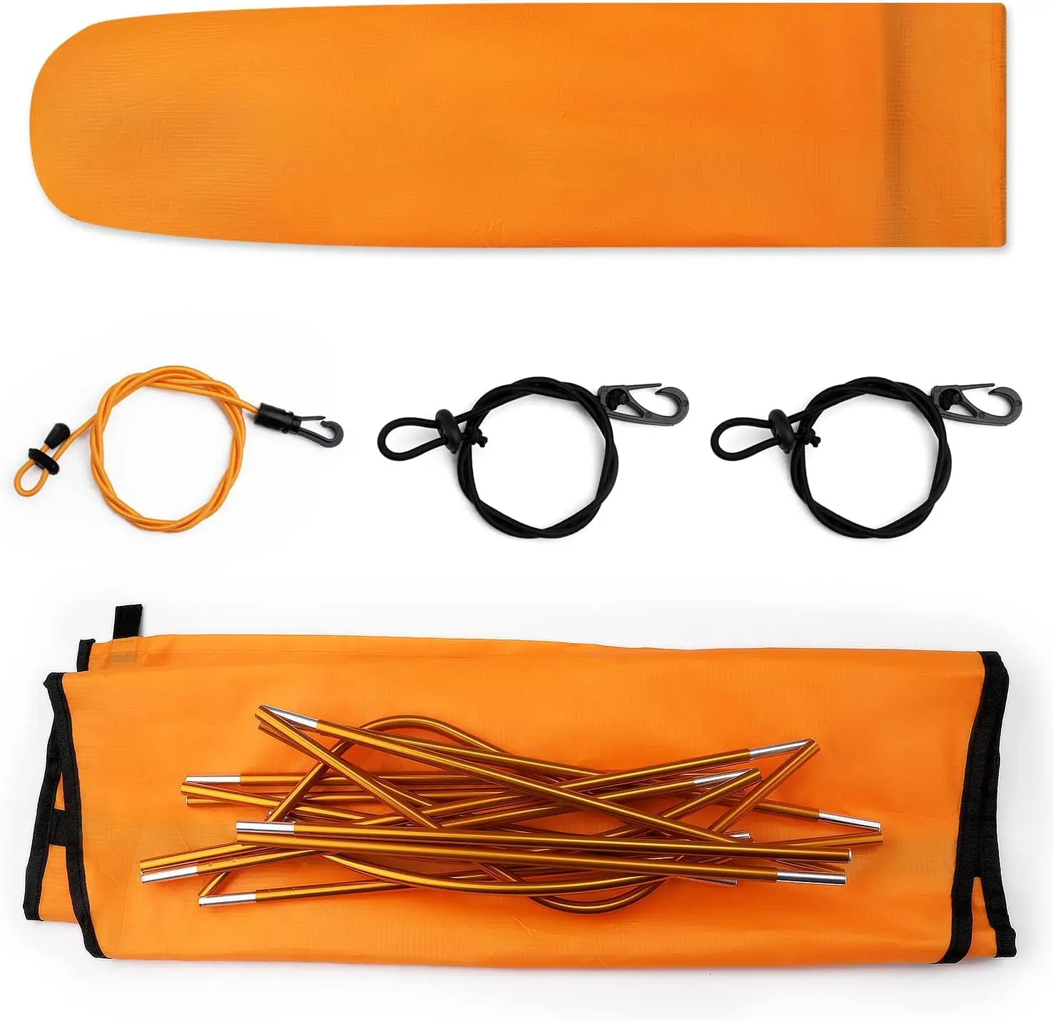 Kayak Sun Shade Canopy, Waterproof Single Person Sun Shade Portable Foldable Kayak Umbrella Canoe Awning Sun Shade Canopy for Kayak Outdoor Boat Canoe Fishing - Image 4