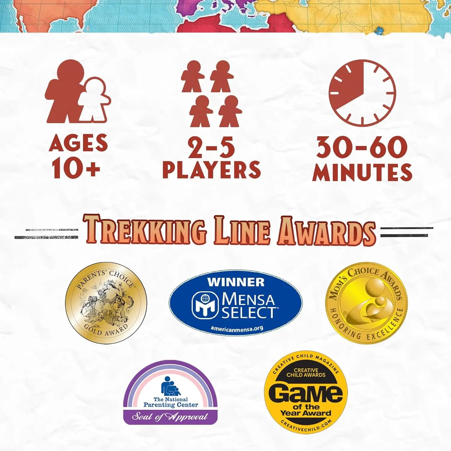 Trekking The World - The Award-Winning Board Game for Family Night | Explore The Wonders of The World | Perfect for Kids & Adults | Ages 10 and Up - Image 5