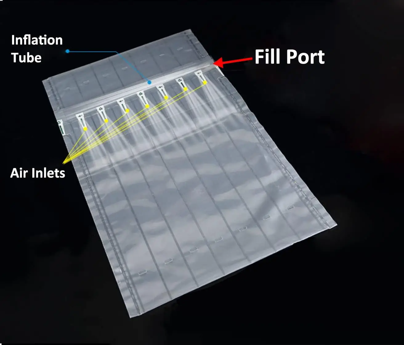 Wine Bottle Travel Protector Bags, Monkkino 8 Packs Inflatable Bubble Cushion Wrap, Safety Choice for Glass Bottles in Transport with Luggage, Air Filled Packaging Sleeves with Reusable Pump - Image 3